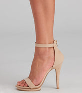 Fab Faux Suede Island Heels Newgew